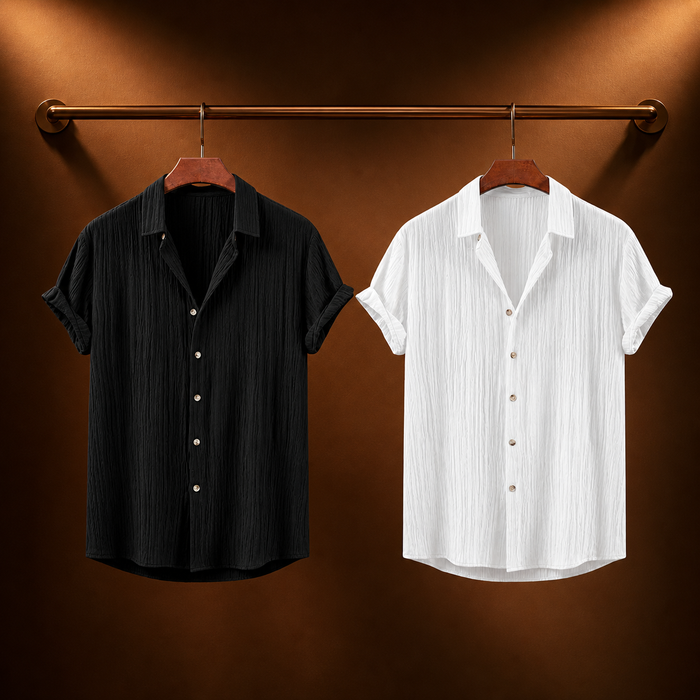 Midnight Crinkle (H-801) + White Aura (H-802)